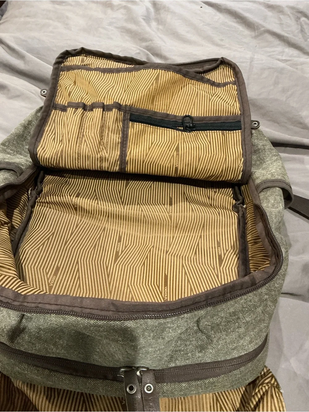 NWOT Heavy Duty Canvas Backpack